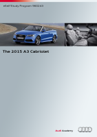 SSP 960243 - The 2015 A3 Cabriolet 